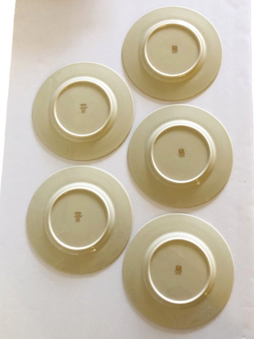 Lenox Autumn Presidential Collection Salad Dessert Plates 8.25 Set Of 5 USA - Picture 6 of 9